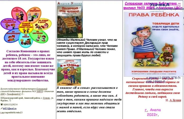 права детей