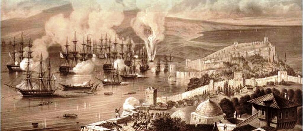 Истребление турецкой эскадры при синопе. Синопское сражение 1853 1 декабря. Синопское сражение 1853. Синоп сражение 1853.